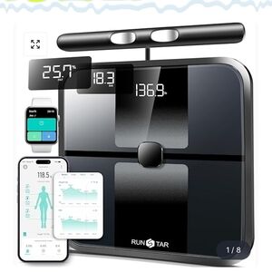 Black Smart Body Scale
